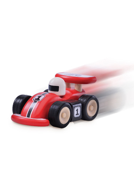 WW-4052,Racing car, masinuta de curse din lemn, Wonderworld