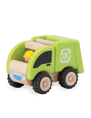 WW-4056,Camion de gunoi din lemn, Wonderworld