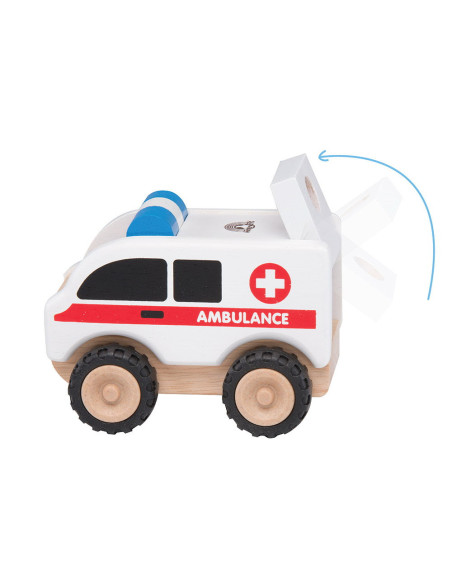 WW-4062,Ambulanta din lemn, Wonderworld
