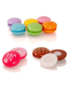 VIG50807,Macarons din lemn, set 8 bucati 2