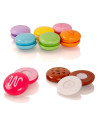 VIG50807,Macarons din lemn, set 8 bucati
