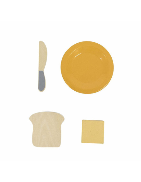 VIG44017,Toaster din lemn cu accesorii, nordic colors