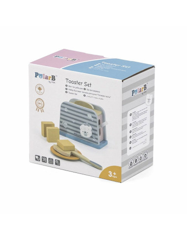 VIG44017,Toaster din lemn cu accesorii, nordic colors