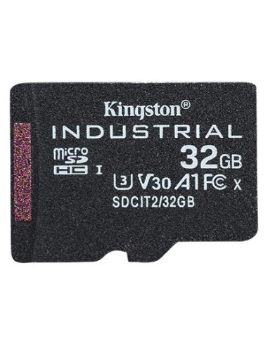 SDCIT2/32GBSP,32GB microSDHC Industrial C10 A1 pSLC Card Single Pack w/o Adapter, "SDCIT2/32GBSP" (timbru verde 0.03 lei)