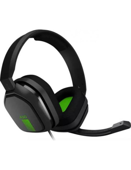 939-001532,LOGITECH ASTRO A10 Headset for Xbox One - GREY/GREEN - 3.5 MM - WW, "939-001532"