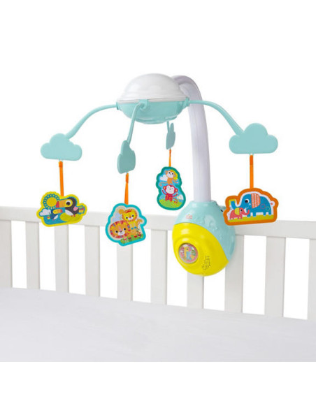 BB-8352,Bright Starts - Carusel Soothing Safari 2 In 1 Mobile