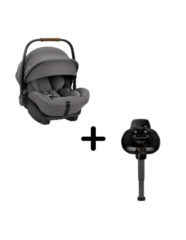 BB-CS11300GRNGLSET,Nuna - Set scoica auto i-size ARRA Next Granite + Baza isofix BASE next i-Size pentru ARRA next, testata ADAC
