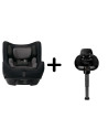 BB-CS14900CVRGLSET,Nuna - Set Scaun auto rotativ i-Size TODL next Caviar, 40-105 cm + Baza isofix BASE next i-Size pentru TODL n