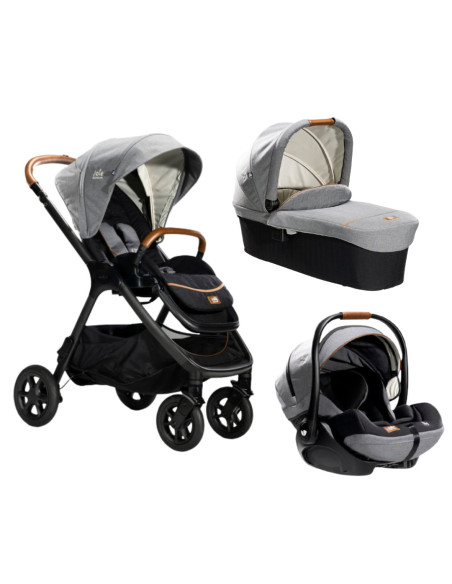 BB-C1510GACBN000TRIO,Joie - Carucior pentru copii multifunctional 3 in 1 Finiti Signature Carbon (Carucior Finiti Carbon+ Landou