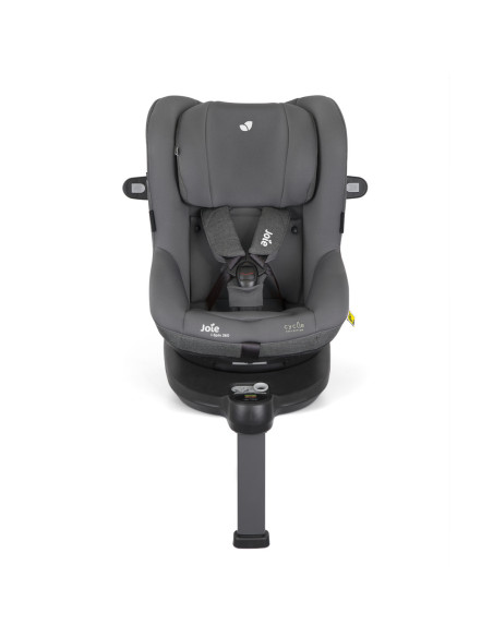 BB-C1801KACYC000,Joie - Scaun auto i-Spin 360° Shell Gray, Colectia Cycle, nastere - 105 cm, testat ADAC si testat Suplimentar l