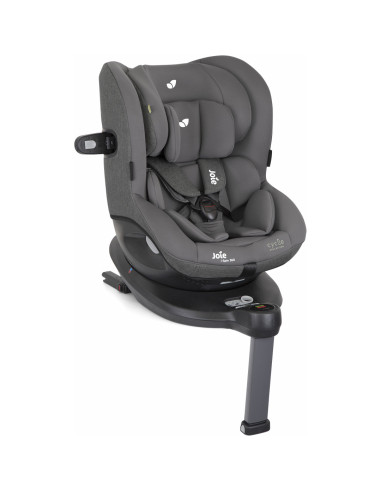 BB-C1801KACYC000,Joie - Scaun auto i-Spin 360° Shell Gray, Colectia Cycle, nastere - 105 cm, testat ADAC si testat Suplimentar l