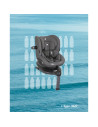 BB-C1801KACYC000,Joie - Scaun auto i-Spin 360° Shell Gray, Colectia Cycle, nastere - 105 cm, testat ADAC si testat Suplimentar l