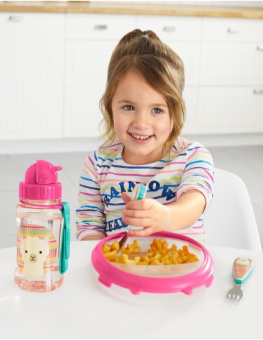 BS-252237,Skip Hop Set farfurie & bol Zoo Smart - Lama