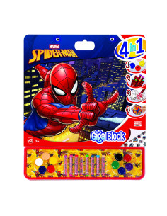 1023-62737,Spiderman Set Pentru Desen Giga Block 4 In 1