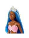 MTHGR08_HGR12,Barbie Dreamtopia Papusa Sirena Cu Par Albastru Si Coada Albastra