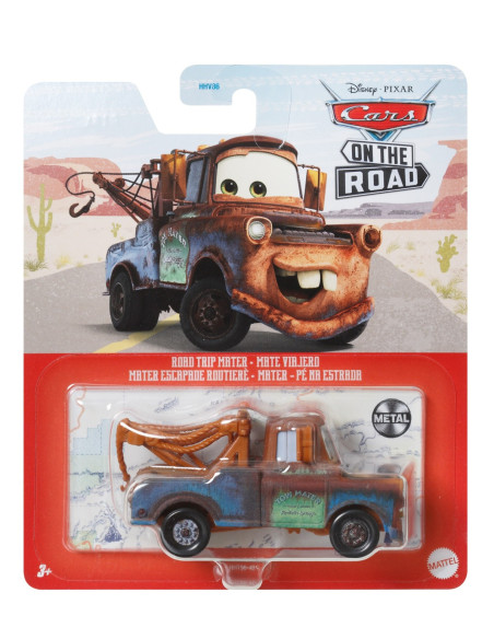 MTDXV29_HHT96,Masinuta Metalica Cars3 Personajul Road Trip Mater