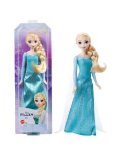 MTHLW46_HLW47,Papusa Disney Frozen Elsa Cu Rochie Albastra