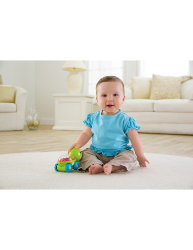 MTBGX29_BFH75,Fisher Price Jucarie Apasa Si Mergi Testoasa