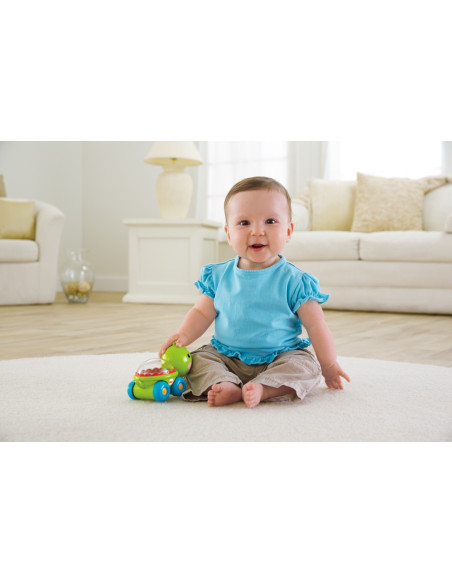 MTBGX29_BFH75,Fisher Price Jucarie Apasa Si Mergi Testoasa