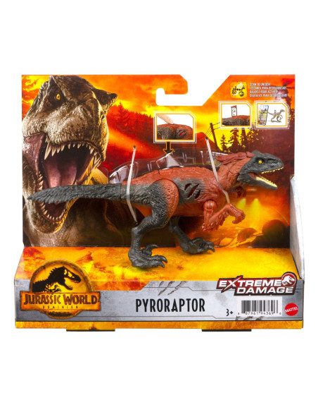 MTGWN13_GWN18,Jurassic World Extreme Damage Dinozaur Pyroraptor