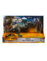 MTHDX46_GWM29,Jurassic World Dominion Set 2 Figurine Owen Si Parasaurolophus