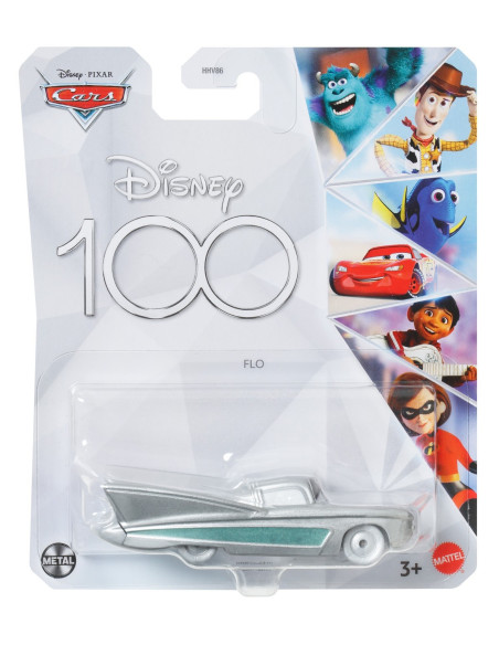 MTDXV29_HNR02,Masinuta Metalica Cars3 Disney 100 Personajul Flo