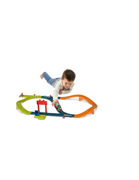 MTHGY82_HPM63,Thomas Set De Joaca Cu Locomotiva Push Along Percy Si Accesorii