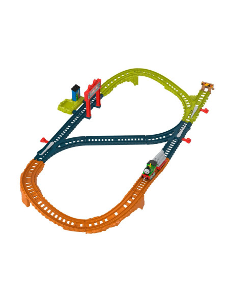 MTHGY82_HPM63,Thomas Set De Joaca Cu Locomotiva Push Along Percy Si Accesorii