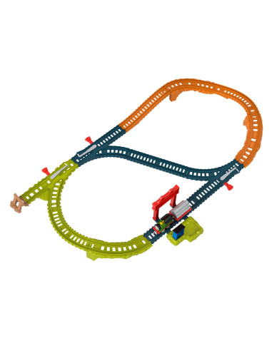 MTHGY82_HPM63,Thomas Set De Joaca Cu Locomotiva Push Along Percy Si Accesorii