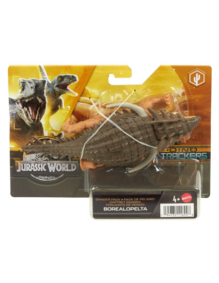MTHLN49_HLN58,Jurassic World Dino Trackers Danger Pack Dinozaur Borealopelta