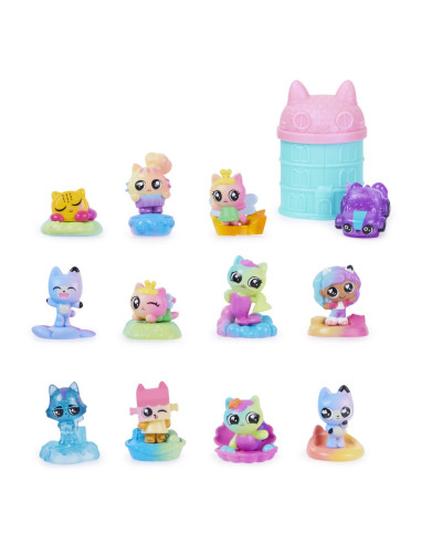 6065351,Gabbys Dollhouse Set 12 Mini Figurine