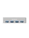 MH4PU-SV-PRO,Hub Orico MH4PU USB 3.0 argintiu