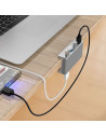 MH4PU-SV-PRO,Hub Orico MH4PU USB 3.0 argintiu