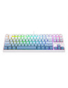 K645W-GB-RGB_BL,Tastatura gaming mecanica Redragon Cass iluminare RGB alba cu gri