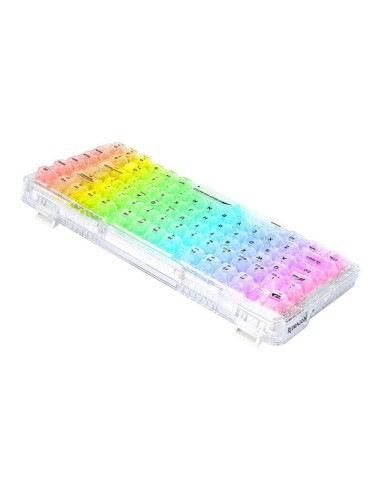 K649CT-RGB-PRO,Tastatura gaming mecanica Bluetooth cu si fara fir Redragon Elf PRO transparenta iluminare RGB