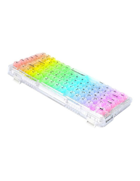 K649CT-RGB-PRO,Tastatura gaming mecanica Bluetooth cu si fara fir Redragon Elf PRO transparenta iluminare RGB