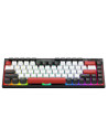 K635WBR-RGB-PRO_RD,Tastatura gaming mecanica Bluetooth cu si fara fir Redragon Magic-Wand Mini PRO iluminare RGB taste albe negr