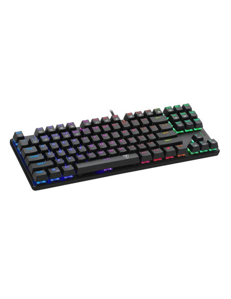 T-TGK313R-BL,Tastatura mecanica T-Dagger Bora neagra iluminare Rainbow