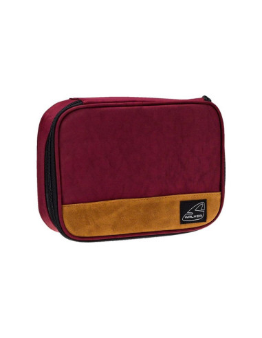 SH68528051,Rucsac dark red + penar crinkle walker