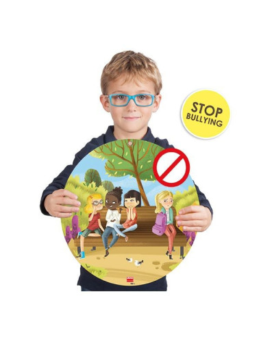 AKR20841,Set 6 postere educative Anti-bullying pentru gradinita si scoala
