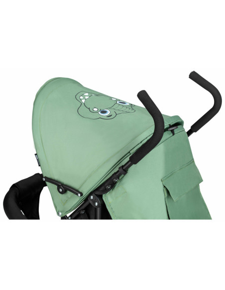 BN-48563,Carucior sport, Simple, Spatar si suport picioare reglabile, Capotina cu fereastra, Conform cu standardele de siguranta
