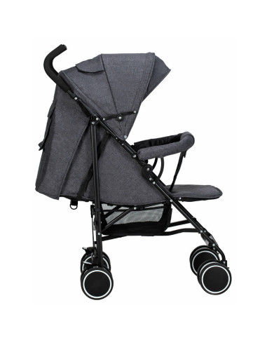 BN-48532,Carucior sport, Simple, Spatar si suport picioare reglabile, Capotina cu fereastra, Conform cu standardele de siguranta