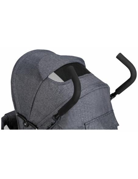 BN-48532,Carucior sport, Simple, Spatar si suport picioare reglabile, Capotina cu fereastra, Conform cu standardele de siguranta