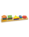 VIG58558,Joc de sortare educativ cu forme geometrice, Viga Toys