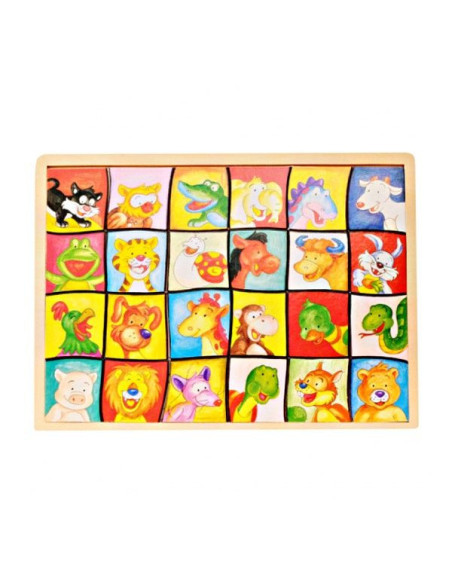 FKP0096,Puzzle mare din lemn, Potriveste imaginile FKP0096,Puzzle mare din lemn, Potriveste imaginile