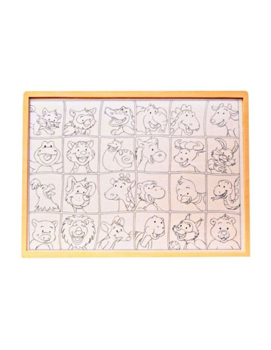 FKP0096,Puzzle mare din lemn, Potriveste imaginile FKP0096,Puzzle mare din lemn, Potriveste imaginile