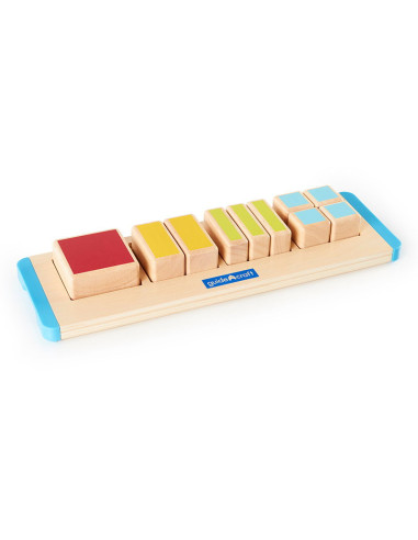 G6748,Invatam fractiile, joc de sortat si numarat, Guidecraft