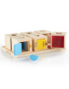 G5058,Peekaboo Lock Boxes, cutiute cu incuietori, Guidecraft