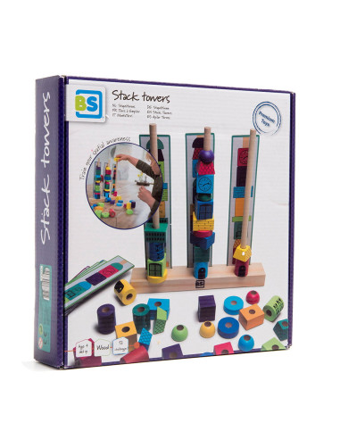 BSGA370,Stack Towers, joc de insirare cu modele de sortare