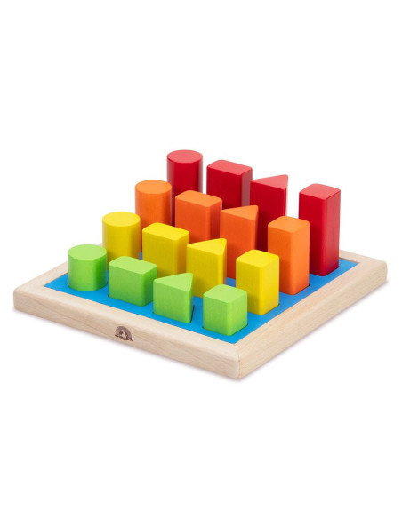 WED-3091,Geo Shape, forme geometrice de sortat, Wonderworld